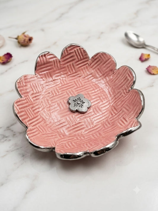 Flower Shape Trinket Dish
