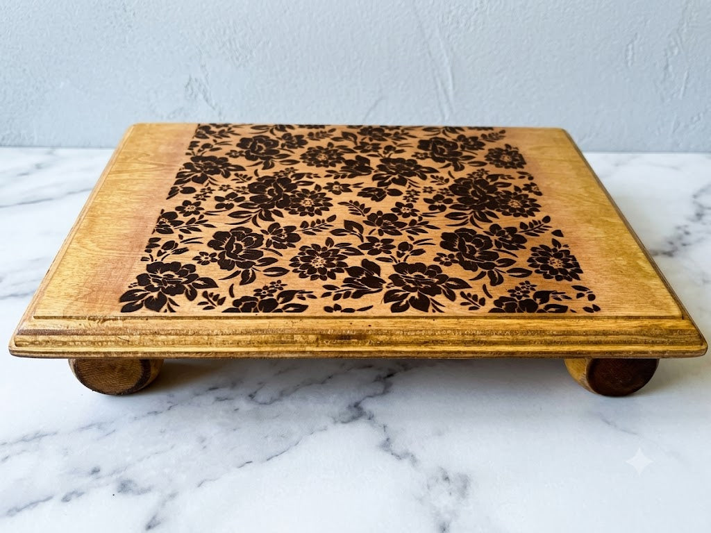 Large Scorched Wood Riser