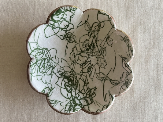 Flower shaped Trinket Dish
